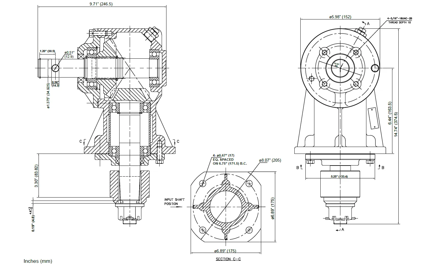 FMP-RC30-Series-Rotary-Cutter-Gearboxes-Specifications