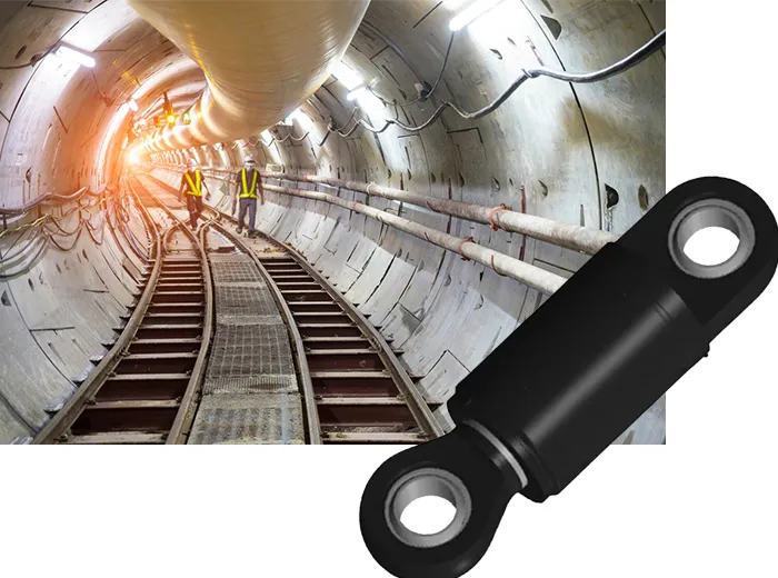 Cilindri idraulici per macchine perforatrici di tunnel