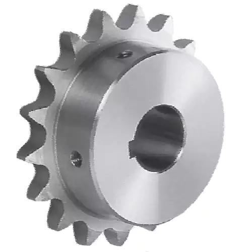 Non-hardened teeth sprocket