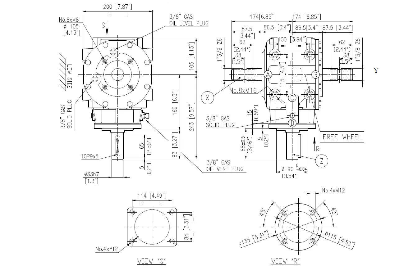 Flail-Mower-Gearbox-T-313J-Specifications-1