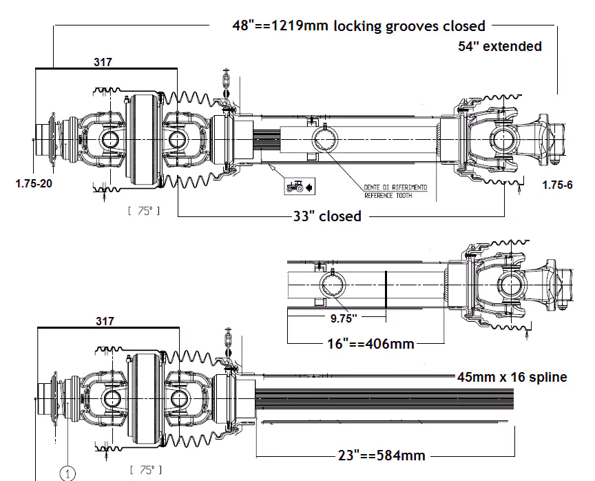 PTO-Shaft-for-Krone-BIGpack2 PTO-Shaft-for-Krone-BIGpack2