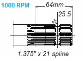 Tractor-Output-Shaft