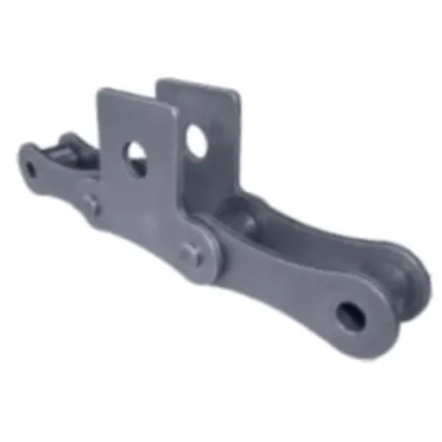 Double pitch conveyor chains