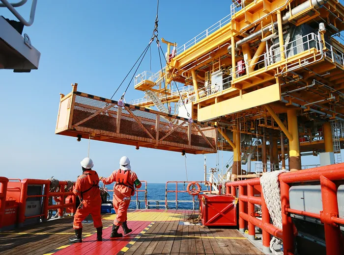 Winch Drive for Offshore Platform