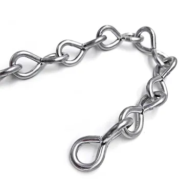 Electro Galvanized Weldless Chain Single Jack Chain