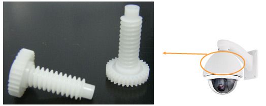 vite senza fine in plastica
